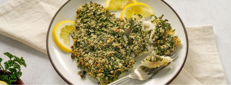 Herb Crusted Haddock